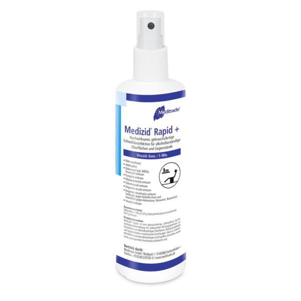 Medizid Rapid+ Flächendesinfektion Lösung, 250 ml